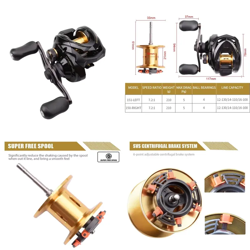 Bass One Xt 151 150 Olta Makar - Baitcasting Reel incelemesi ve fiyatı