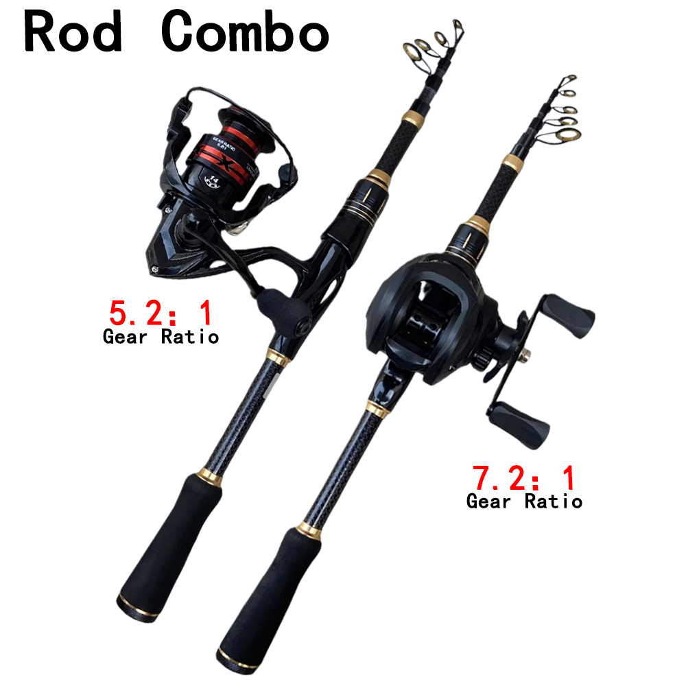 Teleskopik Baitcasting Olta Ka - Spincast Reel incelemesi ve fiyatı
