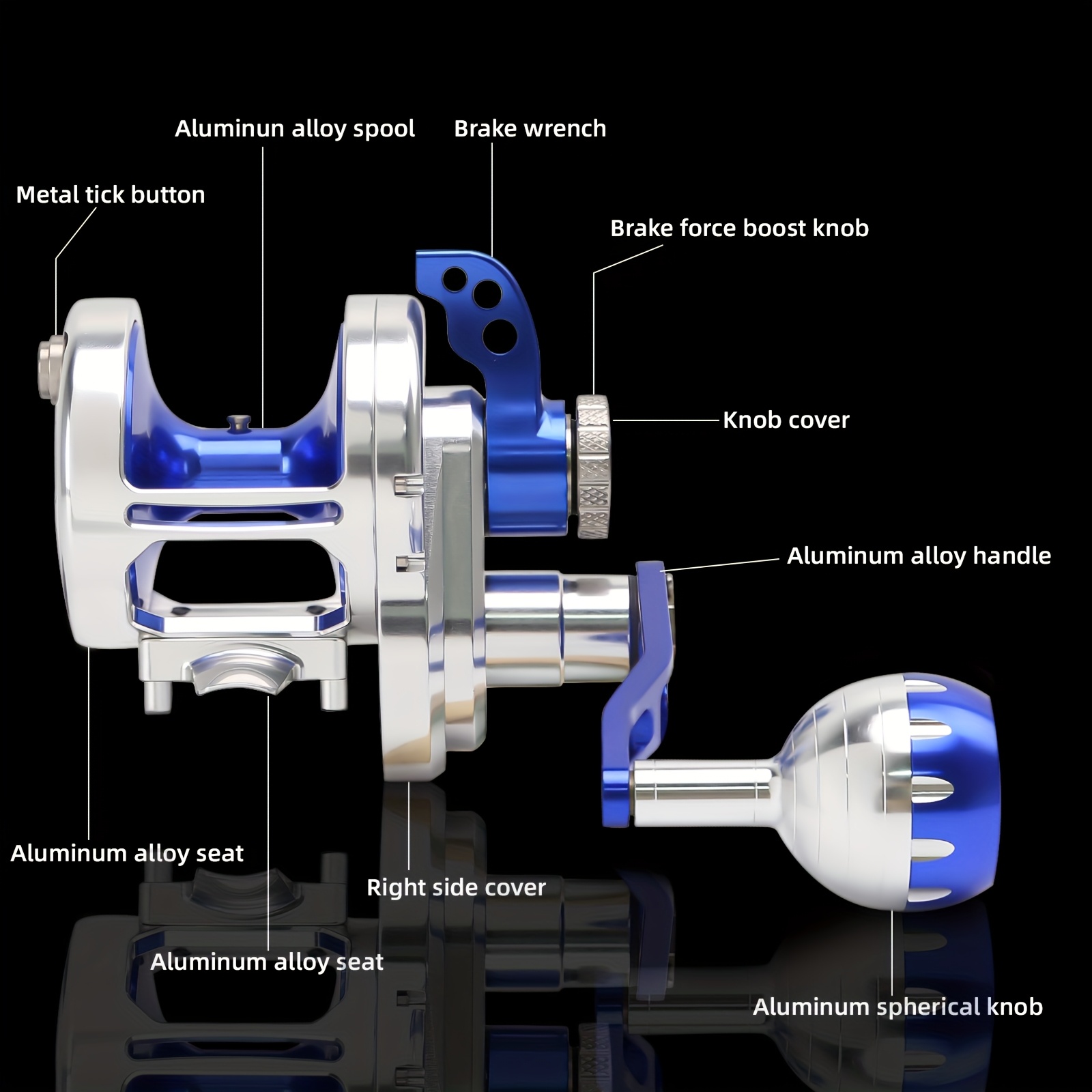Topline 30KG güç sürükle jig b - Trolling Reel incelemesi ve fiyatı