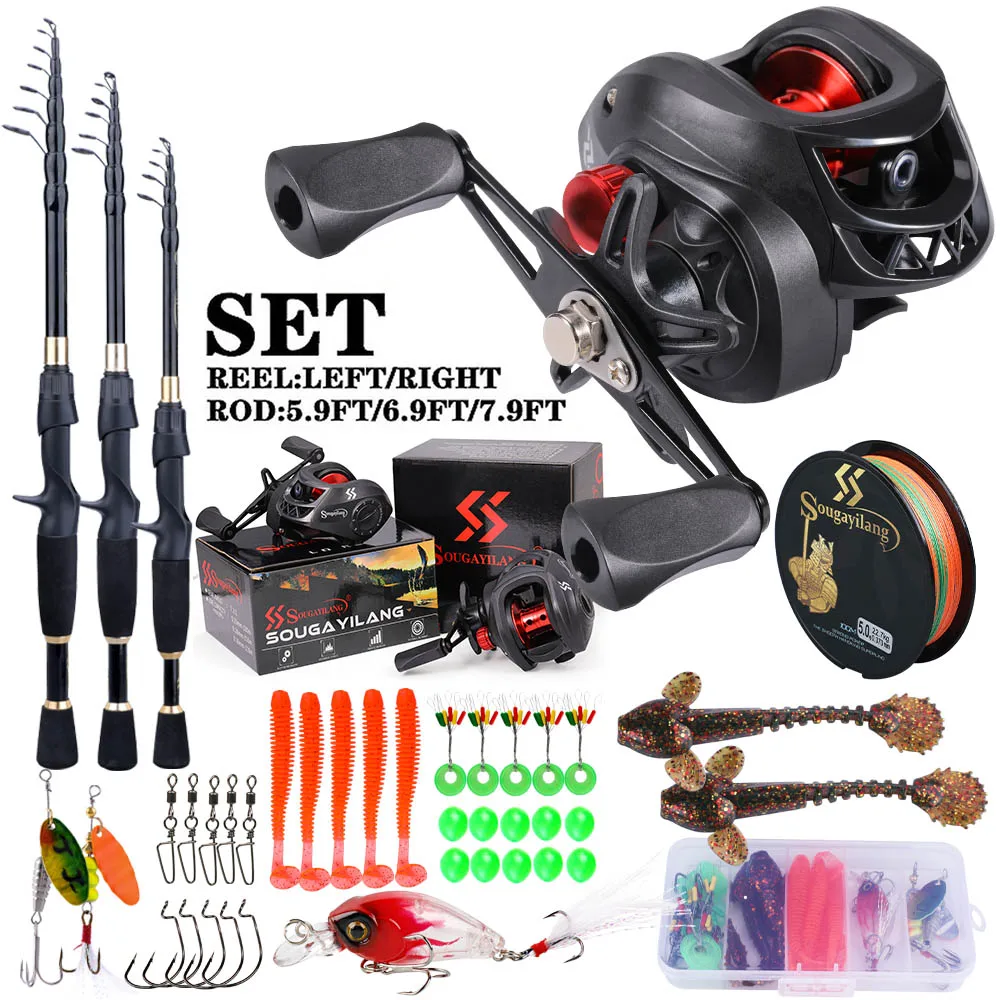 Sığır olta ve makara tam kiti  - Spincast Reel incelemesi ve fiyatı